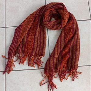 Milhua Boucle Loop Knit Baby Alpaca Oversized Scarf Wrap 28"×78"